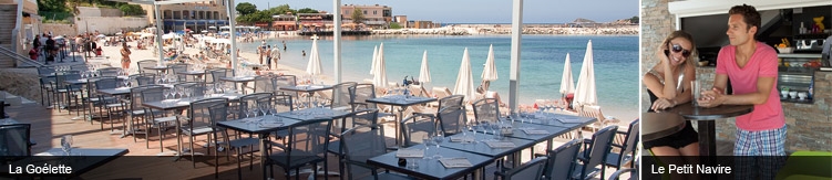 Les restaurants de plage