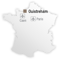 map Situation de l'hôtel Thalazur Ouistreham