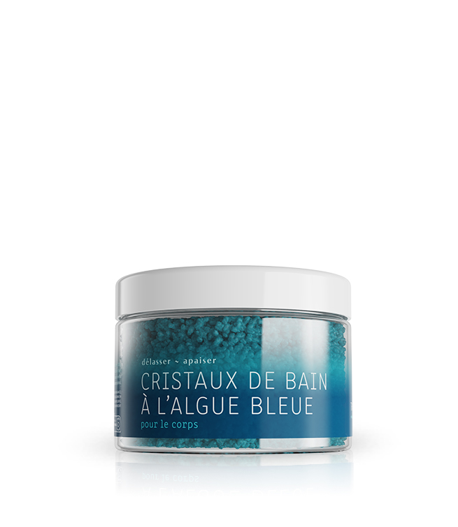 Cristaux à l'algue bleue