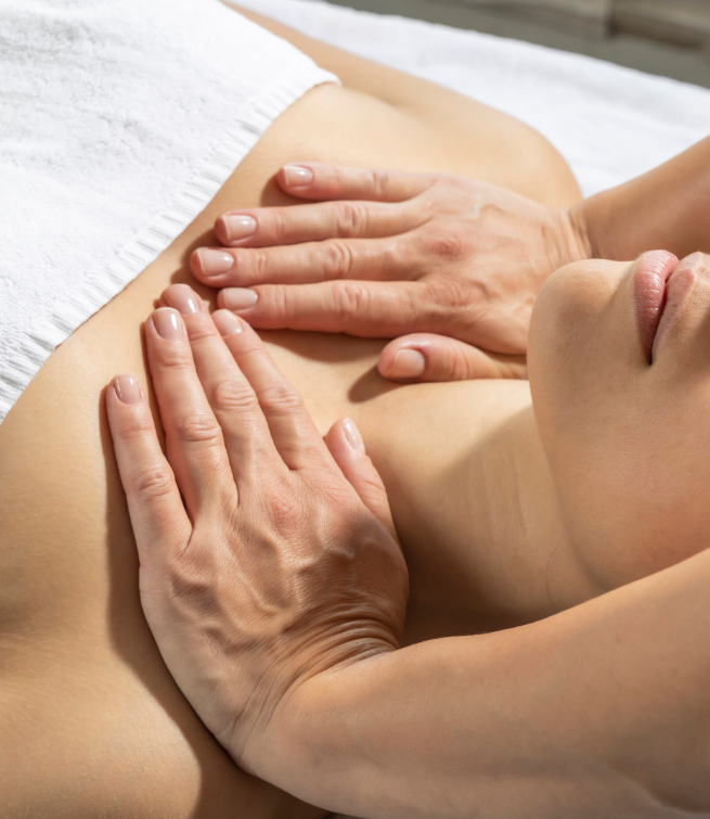 Massage du visage prénatal (25')